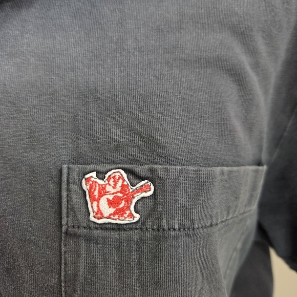 True Religion Womans Black Short Sleeve Polo Size L - Picture 2 of 6